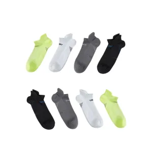 8X Rexy Seamless Sport Sneakers Socks Small Non-Slip Heel Tab MULTI COLOUR