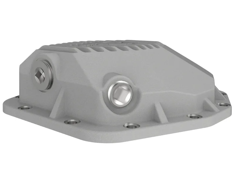 aFe Street Series Rear Differential Cover Raw w/Machined Fins 20  Jeep Gladiator JT (Dana M220)