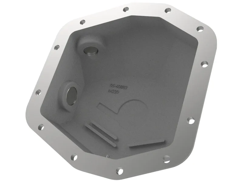 aFe Street Series Rear Differential Cover Raw w/Machined Fins 20  Jeep Gladiator JT (Dana M220)