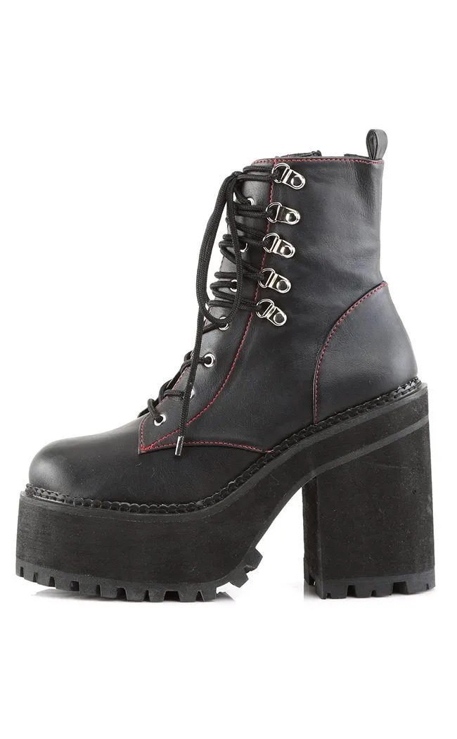 ASSAULT-100 Black Combat Boots