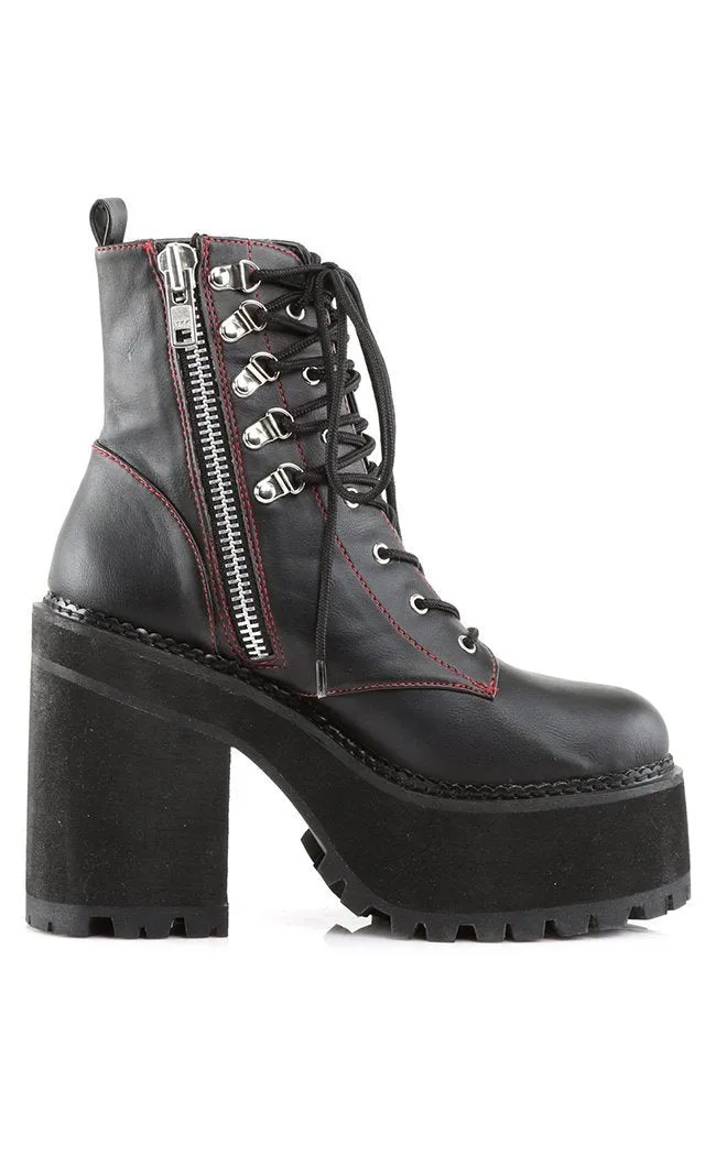 ASSAULT-100 Black Combat Boots