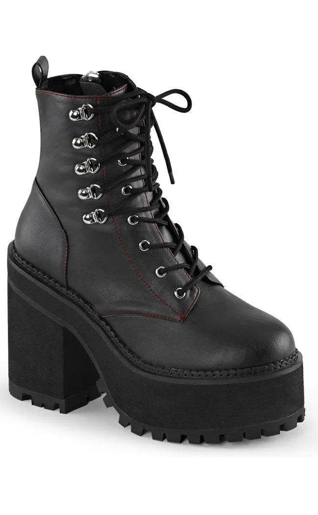 ASSAULT-100 Black Combat Boots