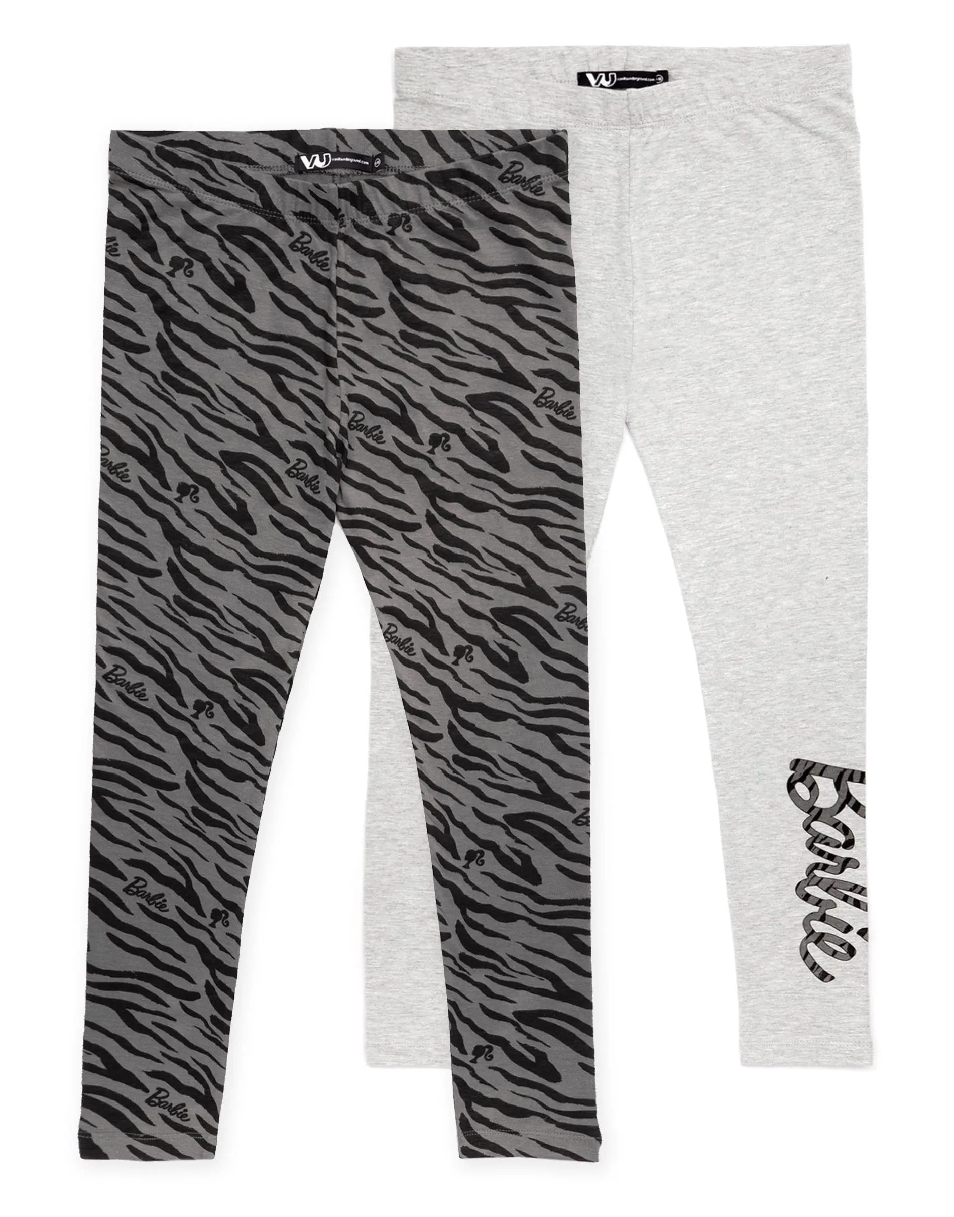 Barbie Leggings Animal Print 2 Pack For Girls