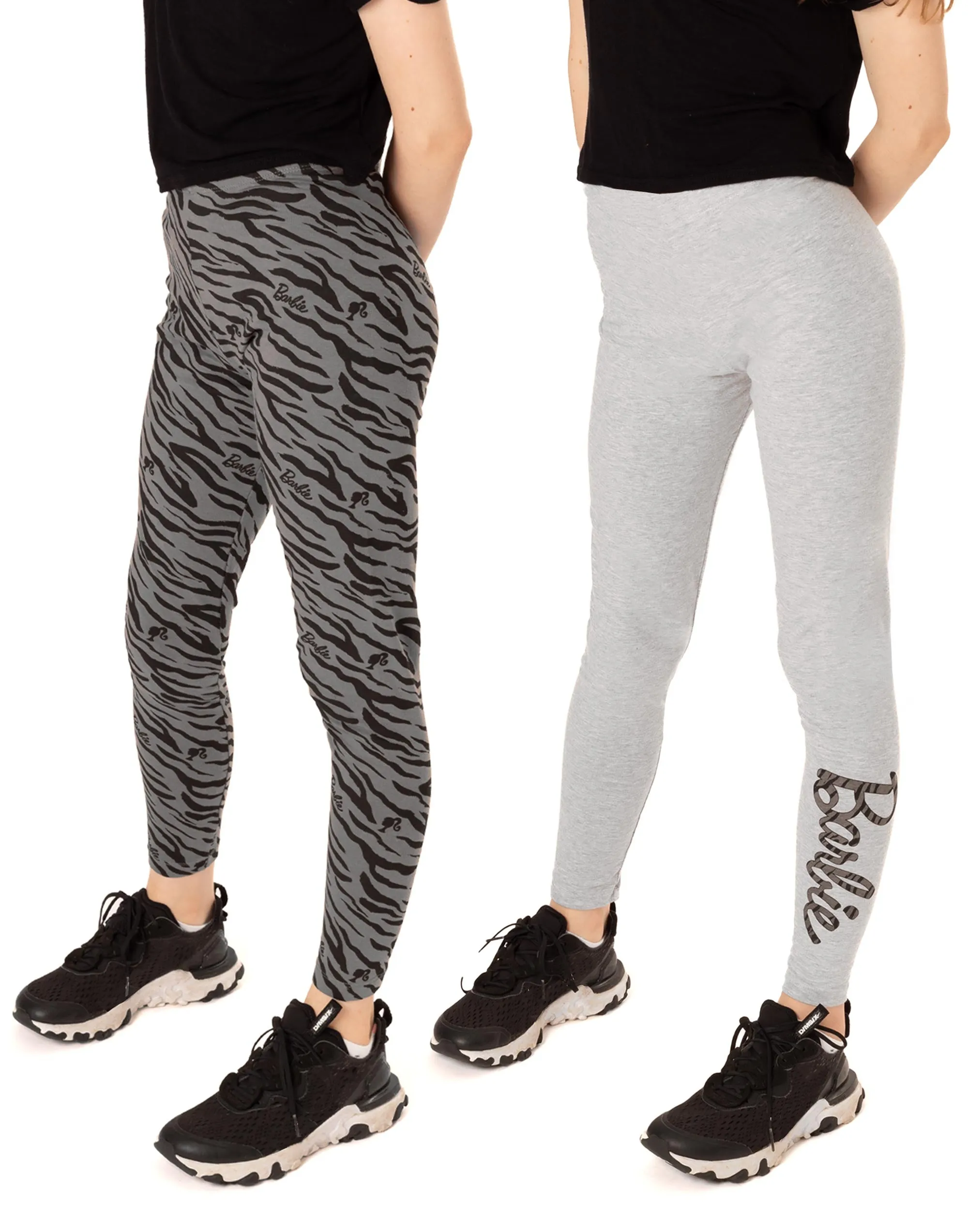 Barbie Leggings Animal Print 2 Pack For Girls