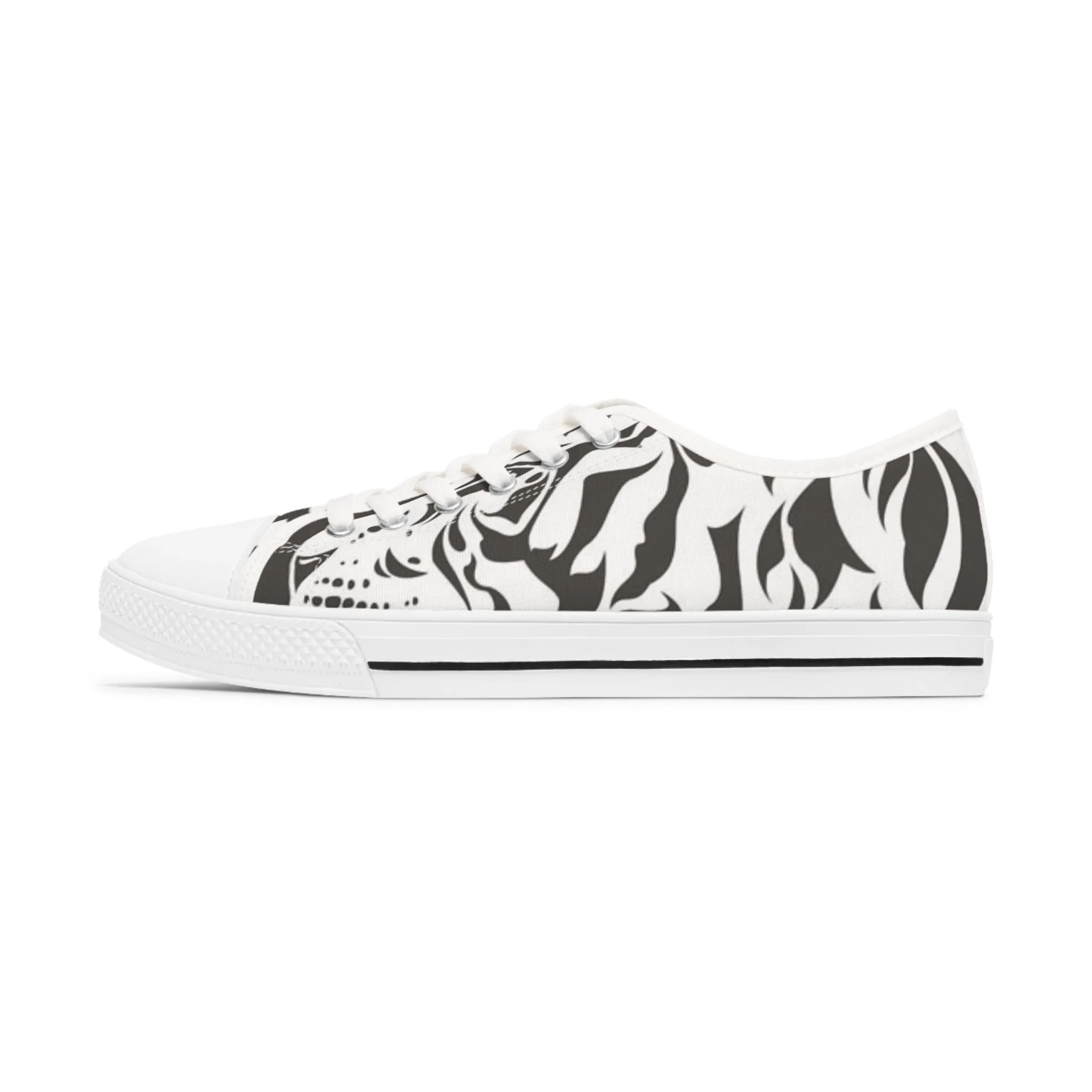 Bengal Tiger Women's Low Top Sneakers