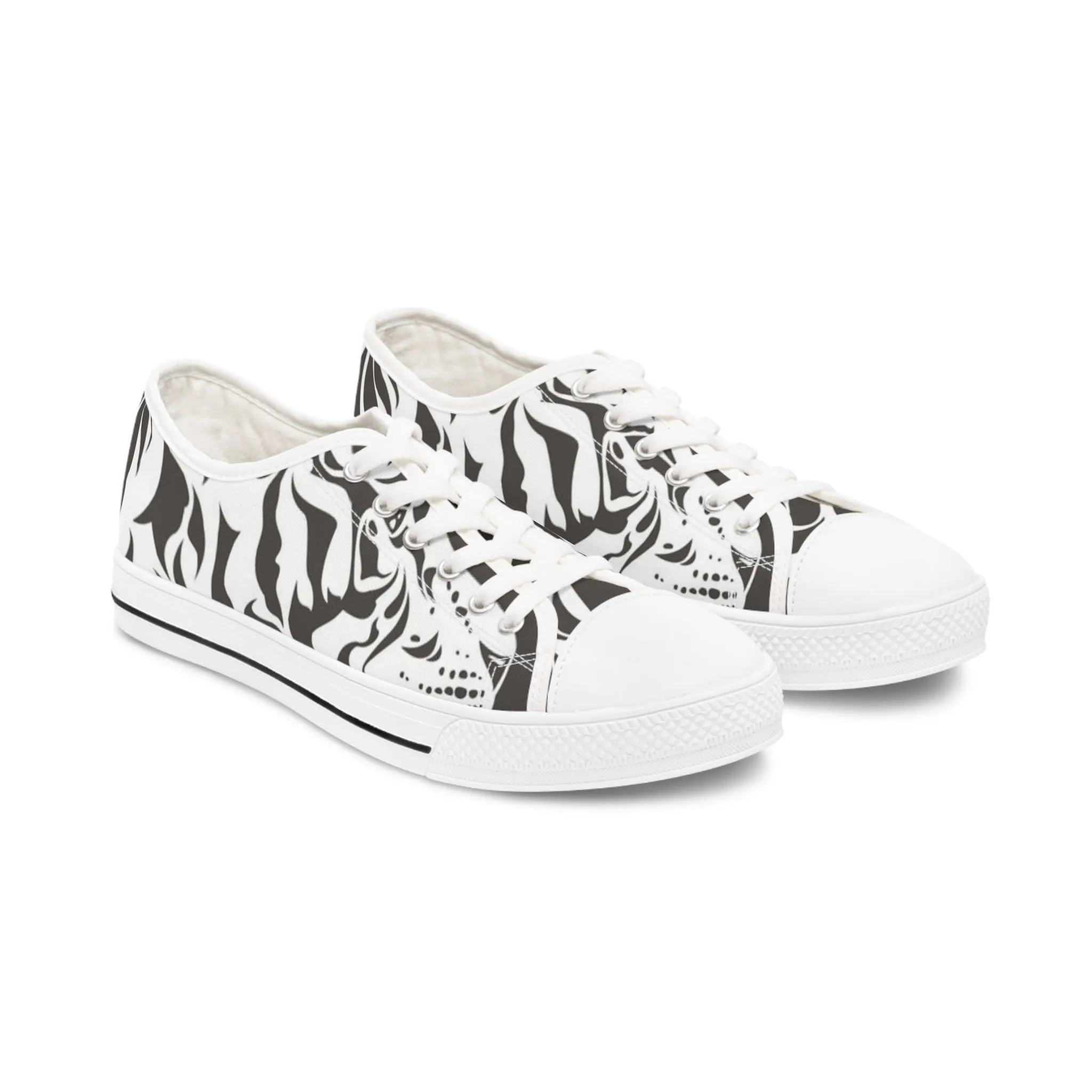 Bengal Tiger Women's Low Top Sneakers