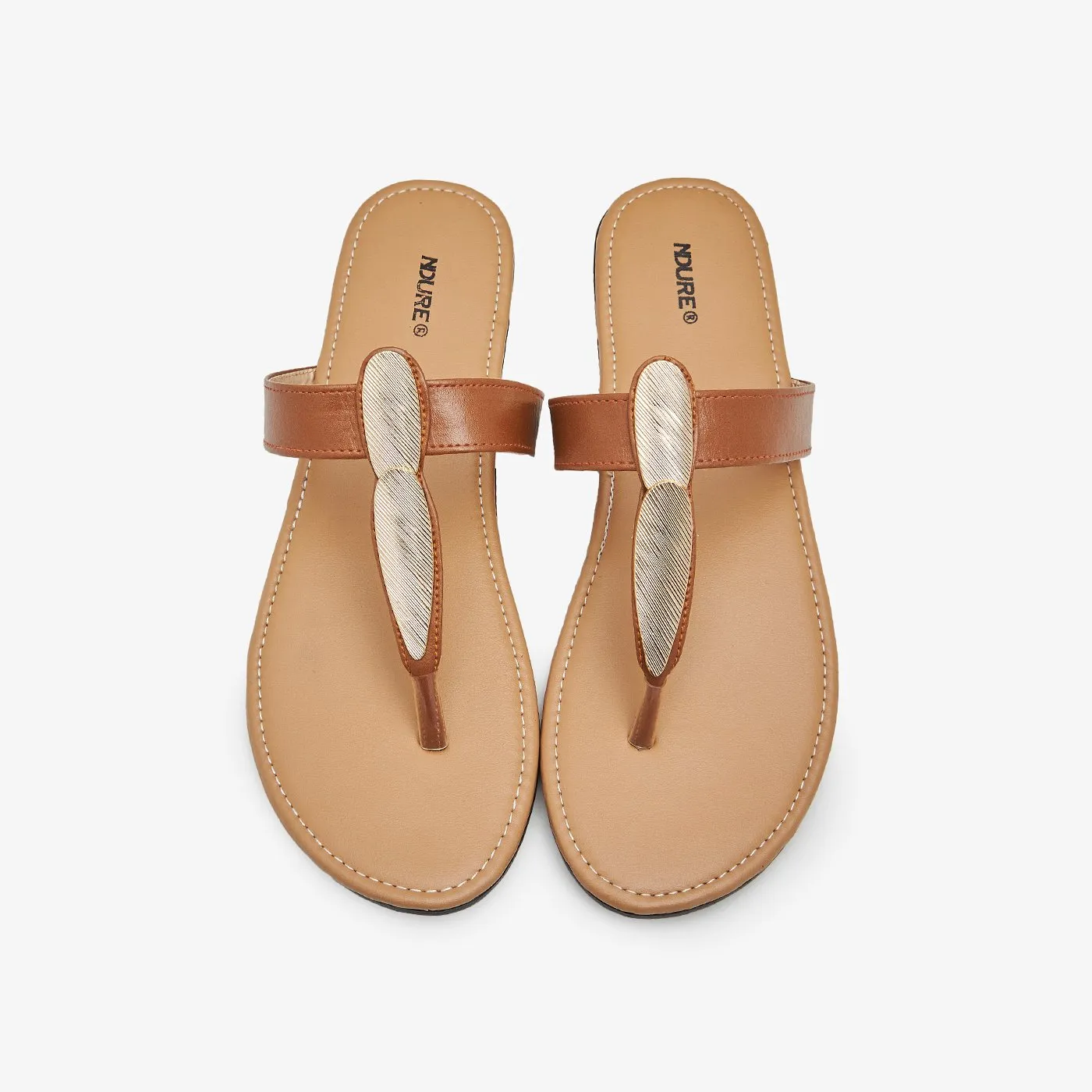 Buckle Trim Women Chappals