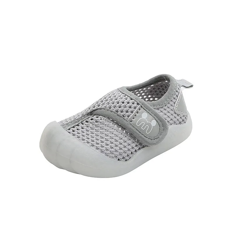 Children's Shoes Slip Through The Net, Hollow Out Casual Shoes, Beach Flying Woven Baby Toddler Shoes, Net Shoes