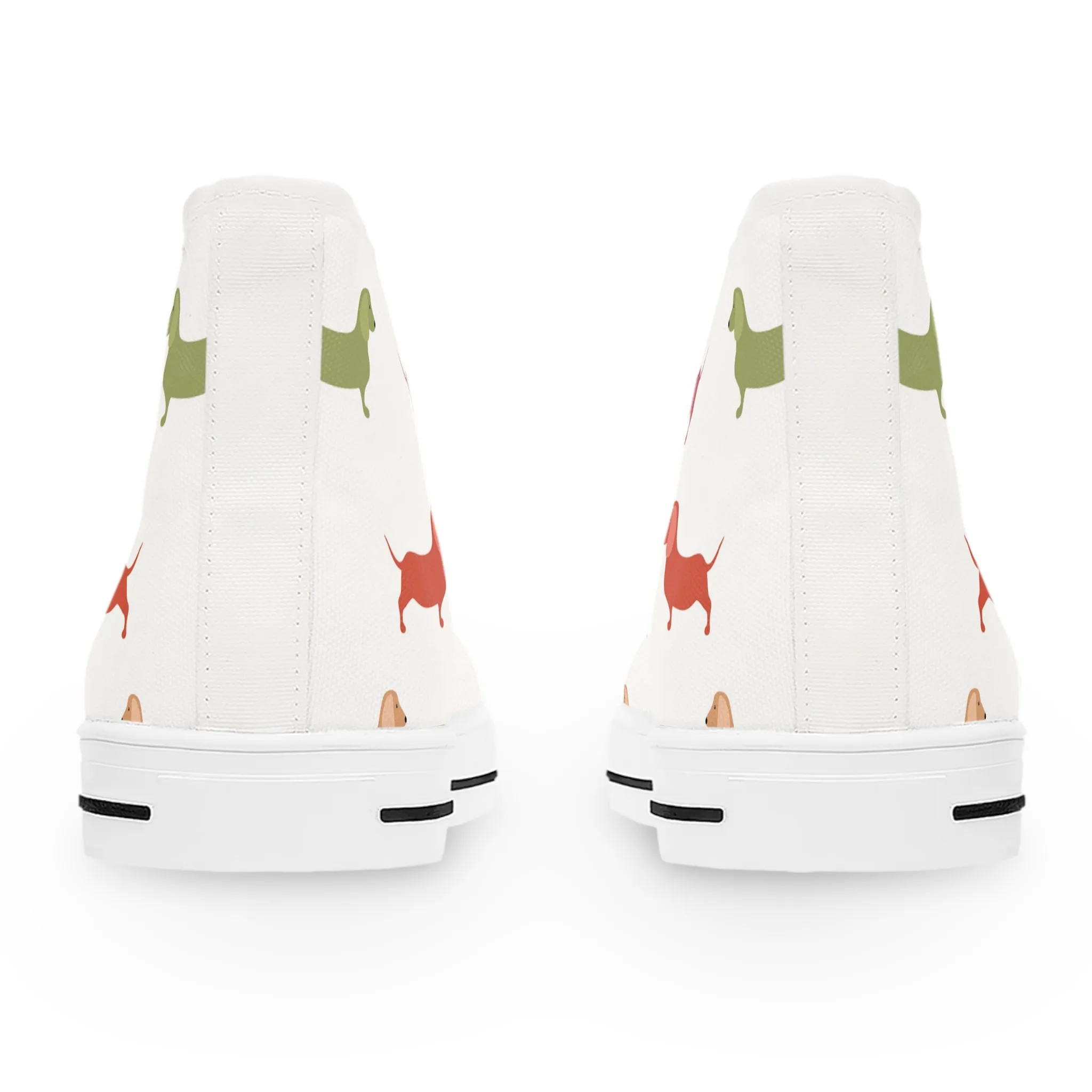 Dachshund Women's High Top Sneakers