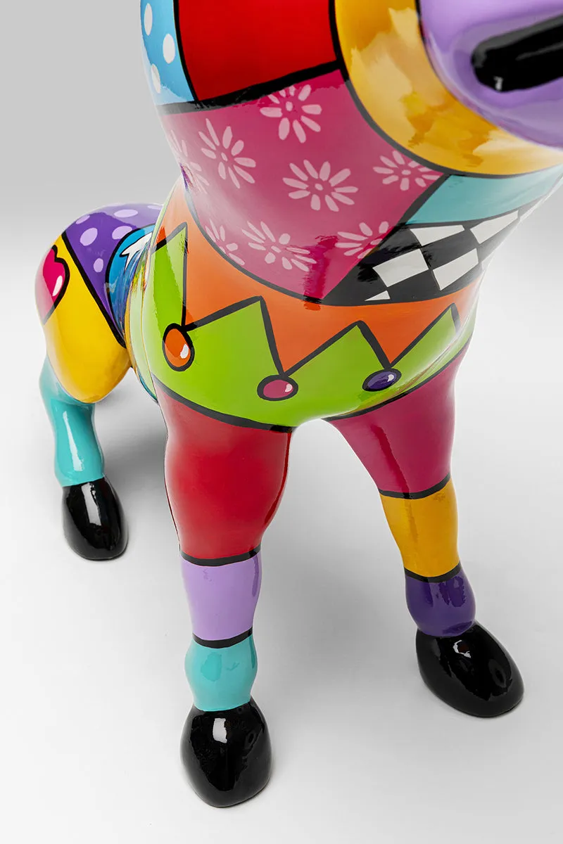 Donkey Patchwork Deco Figurine