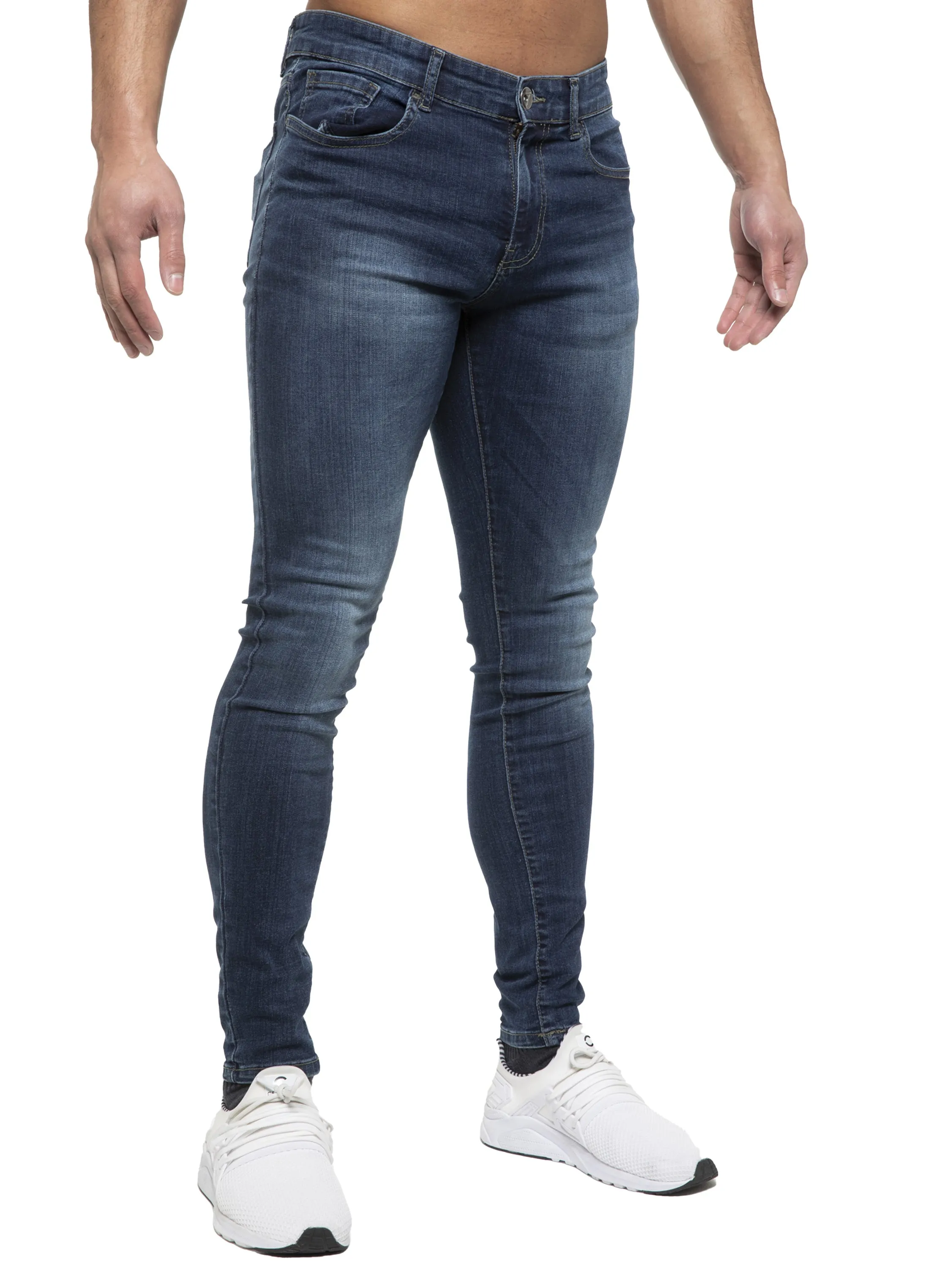 ETO | Mens Designer Slim Skinny Fit Stretch Jeans