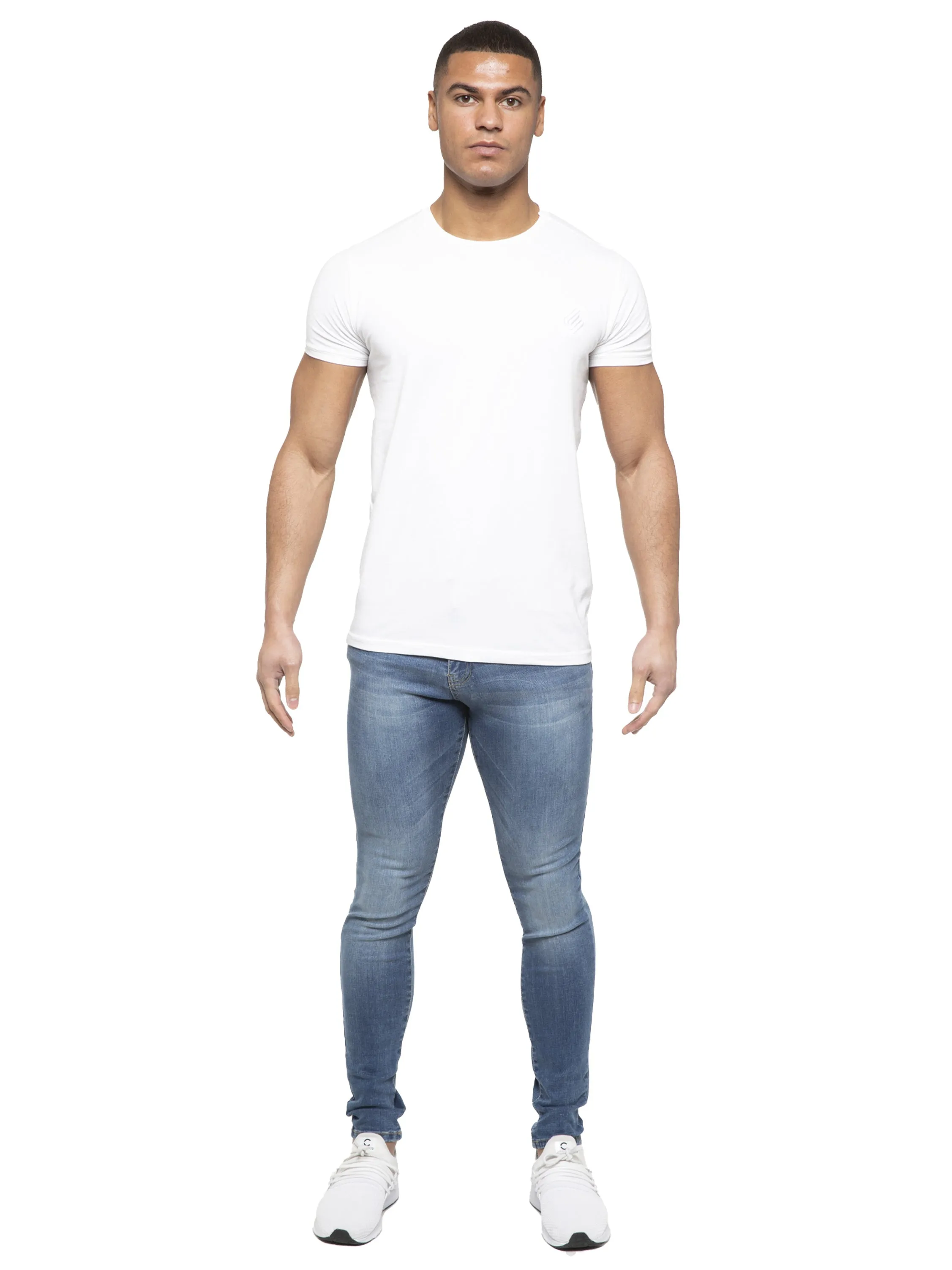 ETO | Mens Designer Slim Skinny Fit Stretch Jeans