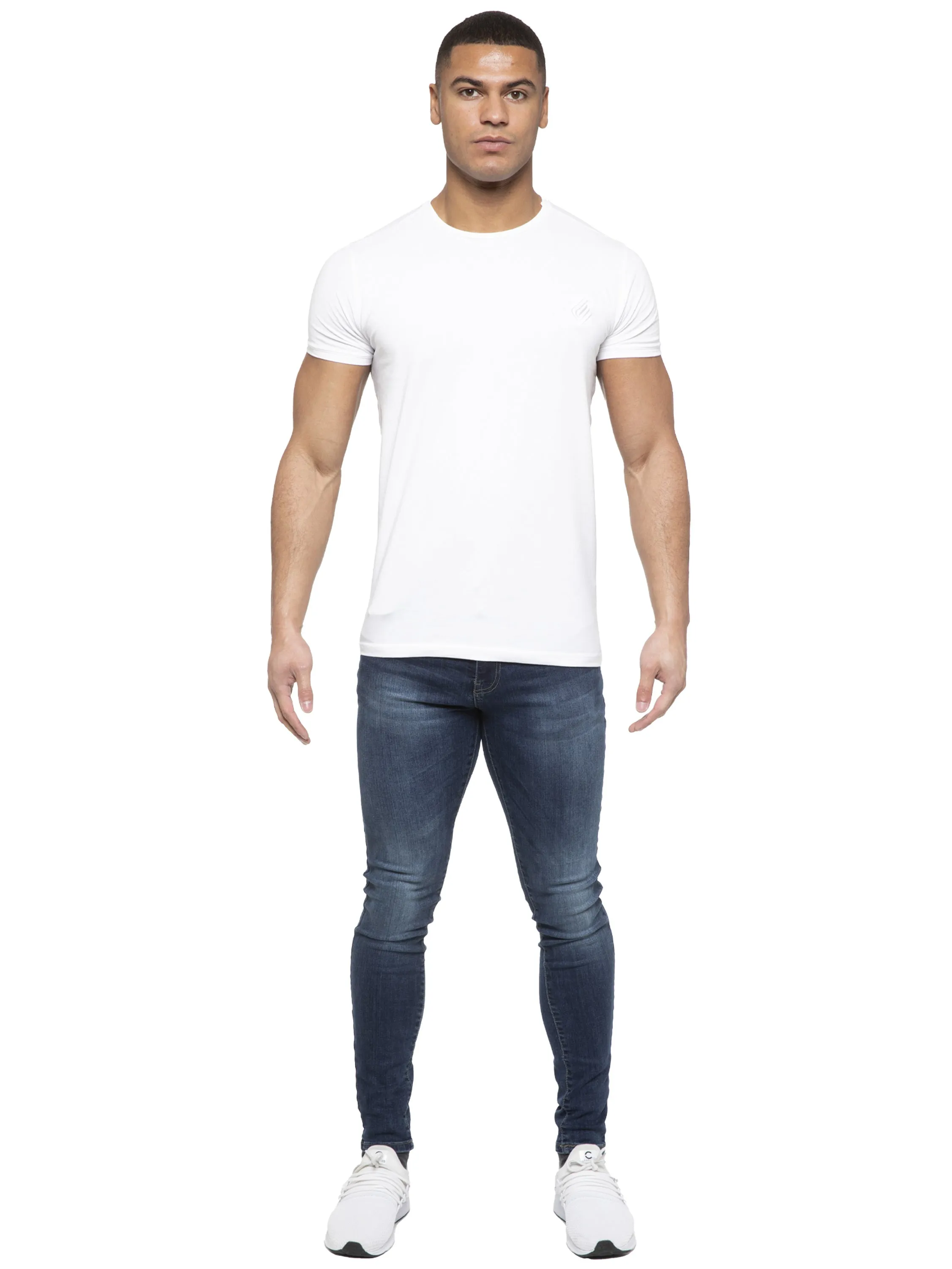 ETO | Mens Designer Slim Skinny Fit Stretch Jeans