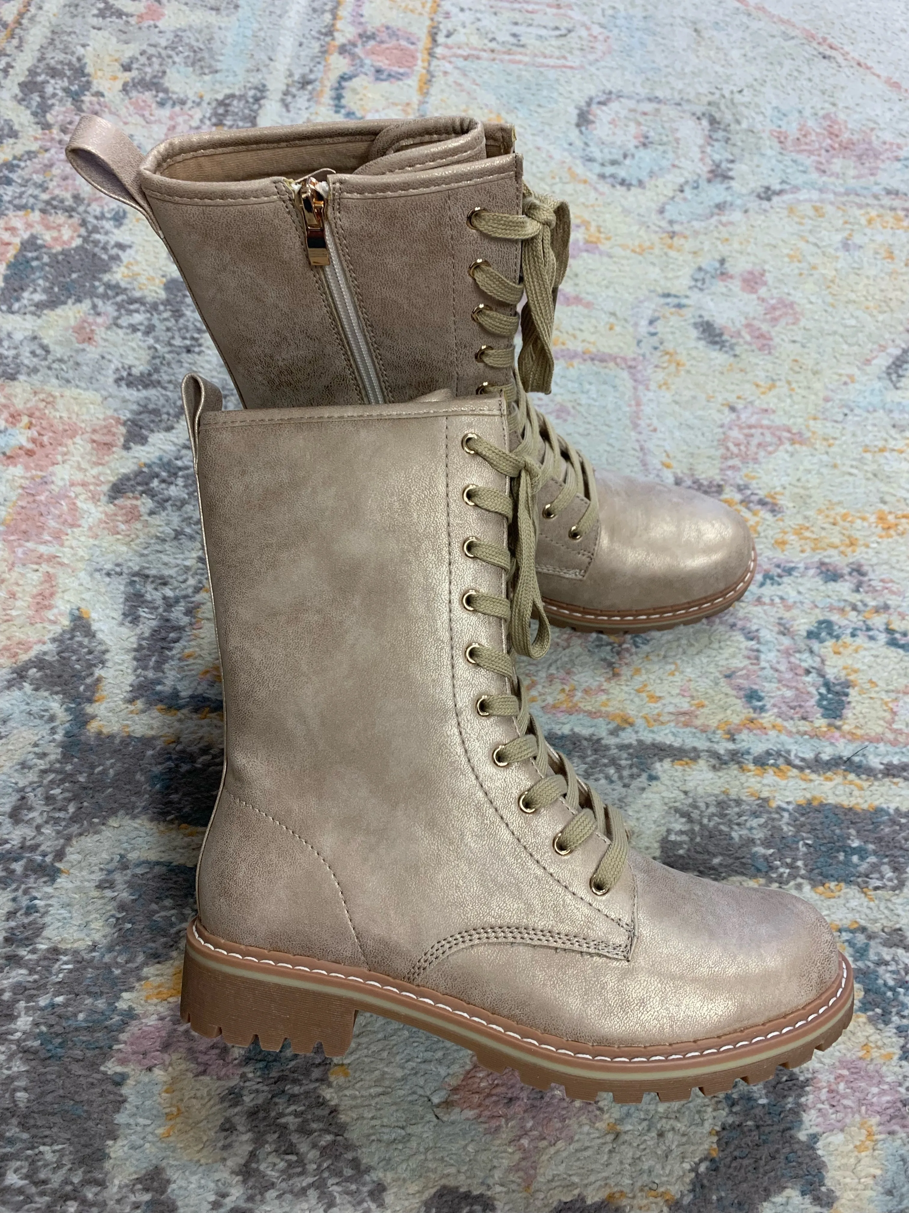 FOMO Corkys Boot - Gold Metallic