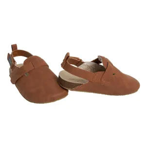 Infant & Toddler Neutral Medium Brown Clog With Strap