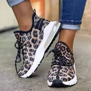 Large Size Flying Woven Women'S Shoes Spring And Summer New Running Sports Casual Light Breathable Women'S Shoes