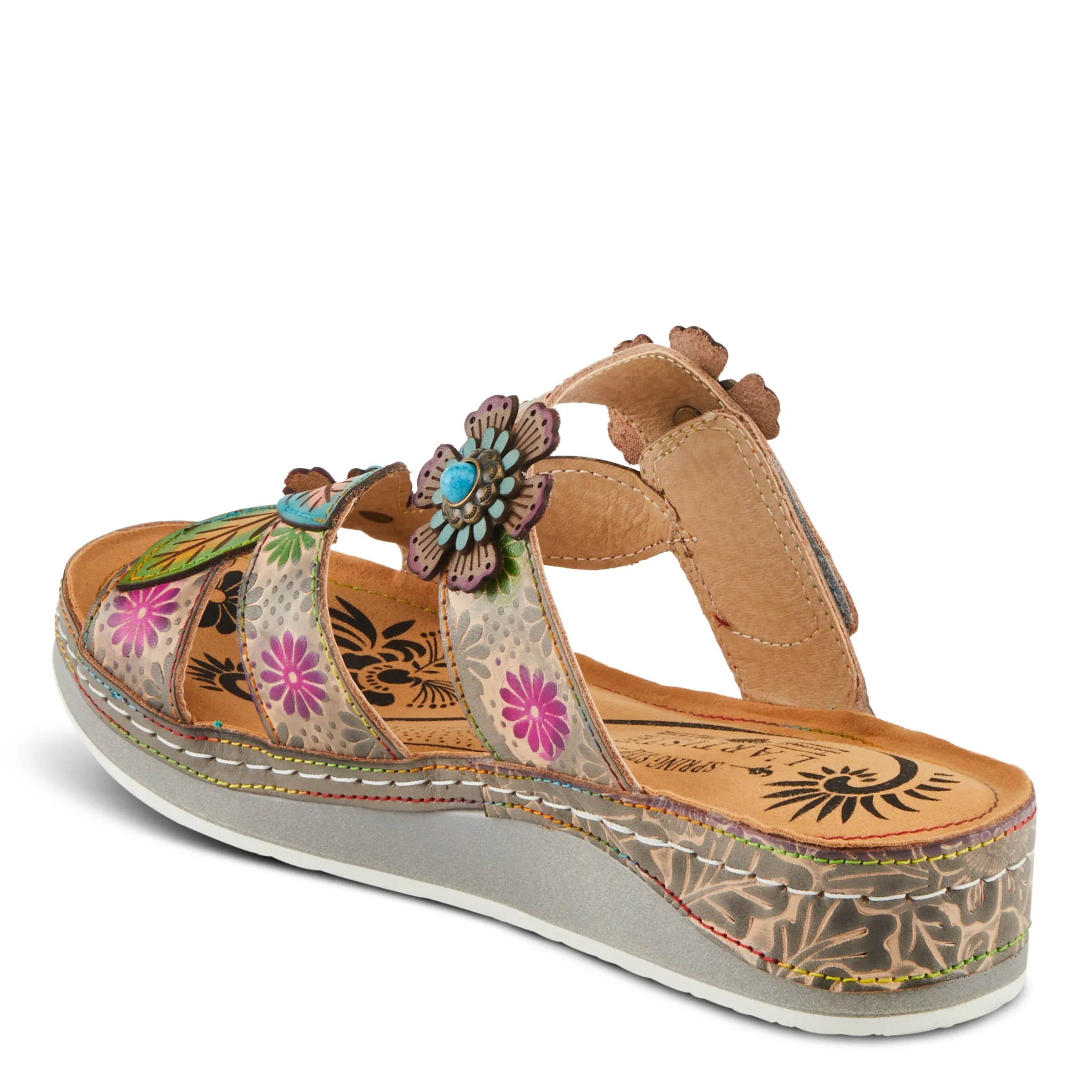 L'ARTISTE PILLOW-SOFT SANDALS