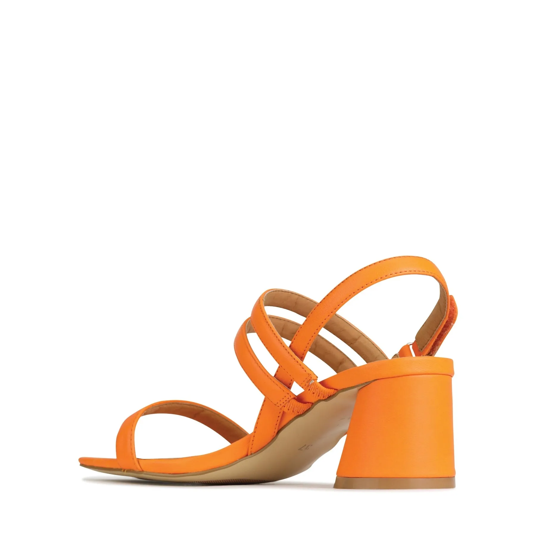 PETELLA BLOCK HEEL SANDALS LEATHER