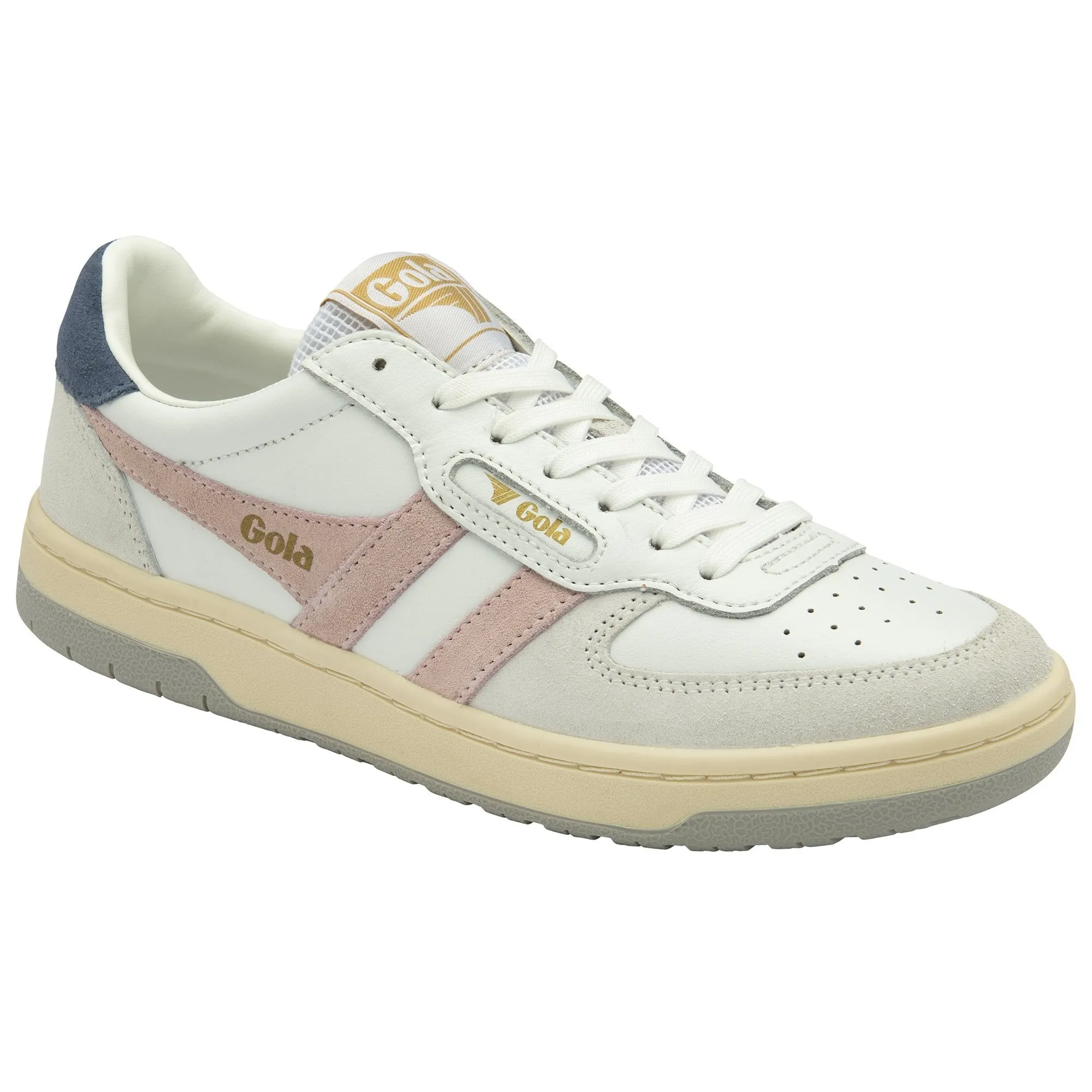 The Hawk Sneaker - White   Chalk Pink   Moonlight