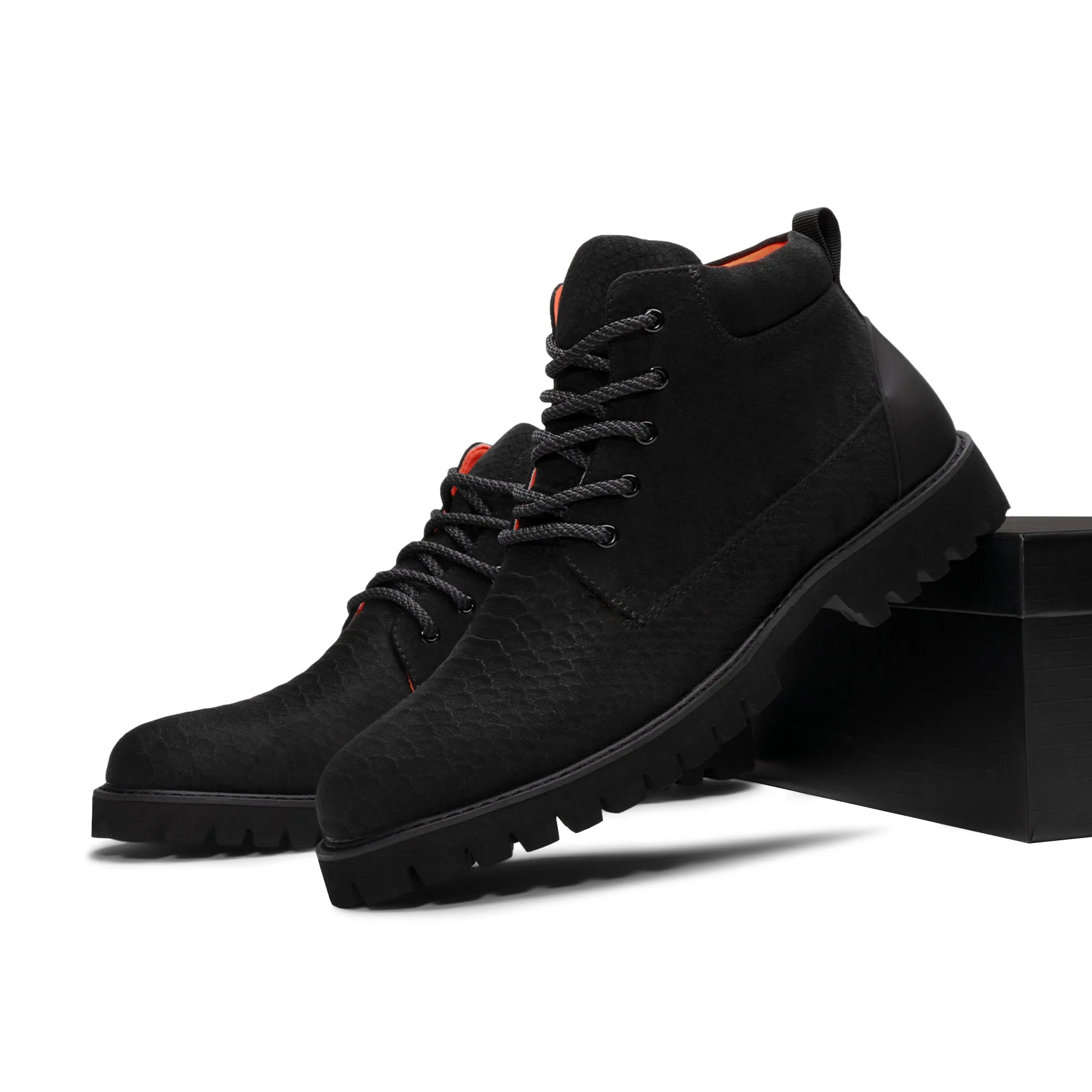 The Paxton S TAYNO Suede Combat Boot