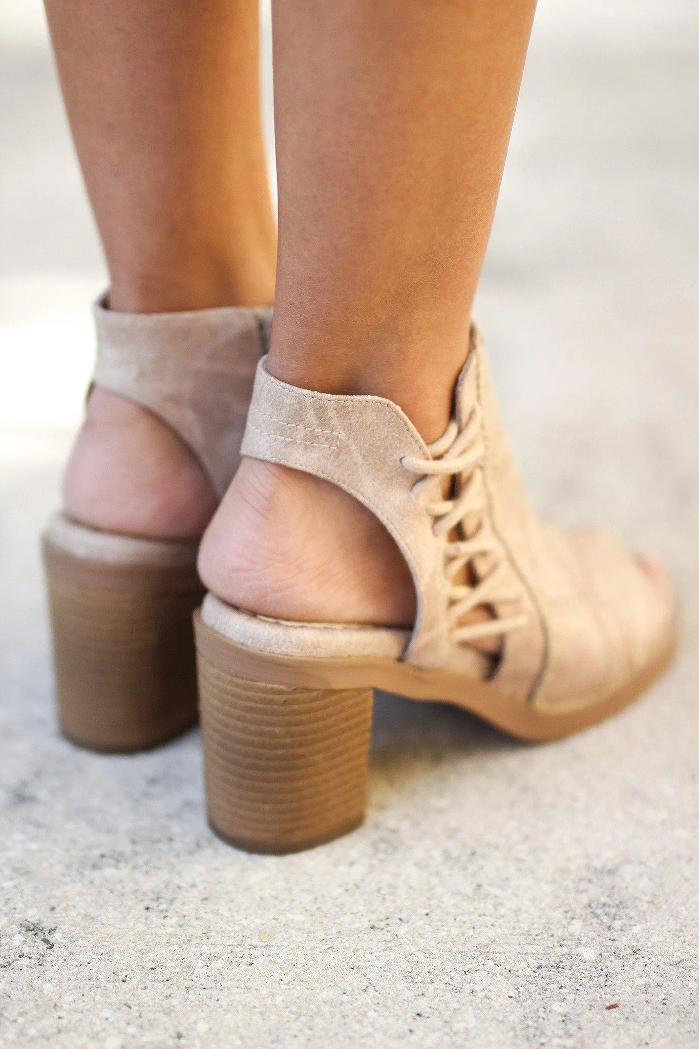 Tracy Cream Booties