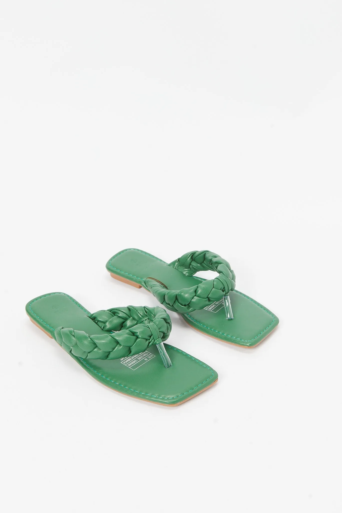 Women Green Mule