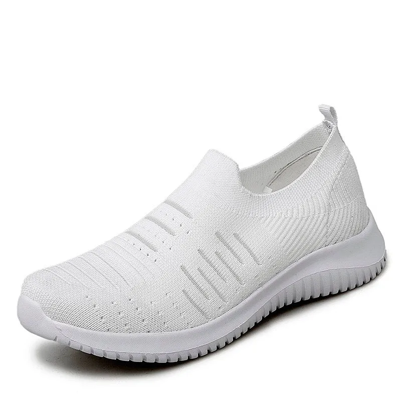 Women's spring and autumn breathable soft casual sneakers 2023