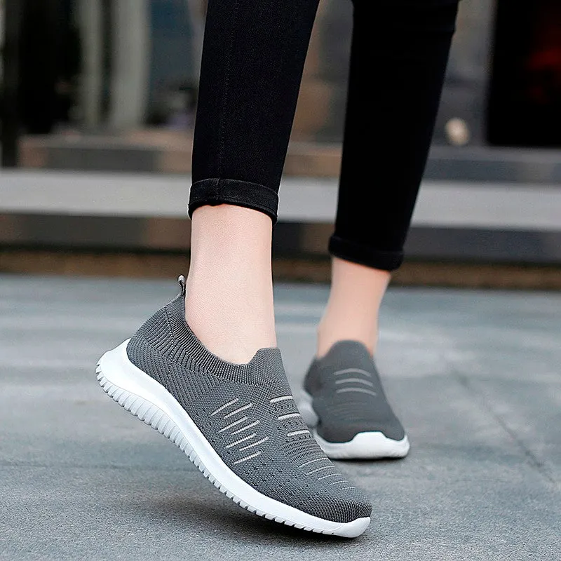 Women's spring and autumn breathable soft casual sneakers 2023