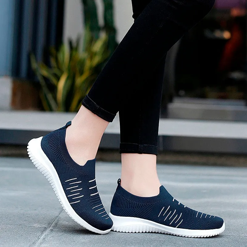 Women's spring and autumn breathable soft casual sneakers 2023