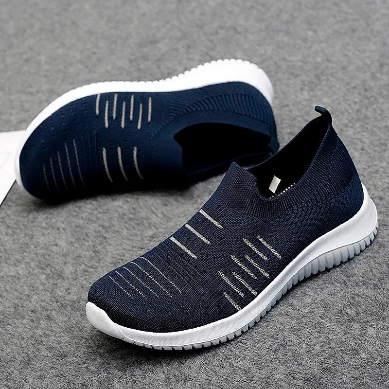 Women's spring and autumn breathable soft casual sneakers 2023