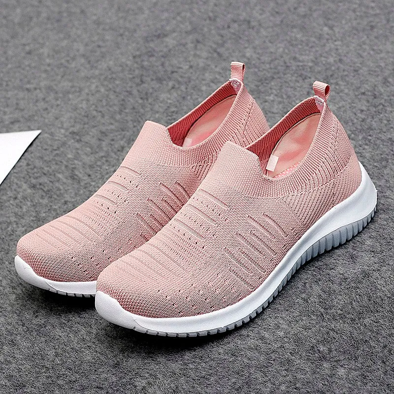 Women's spring and autumn breathable soft casual sneakers 2023