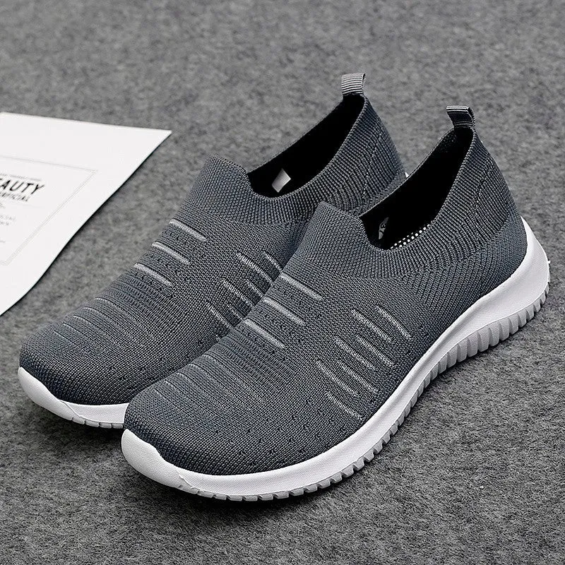 Women's spring and autumn breathable soft casual sneakers 2023