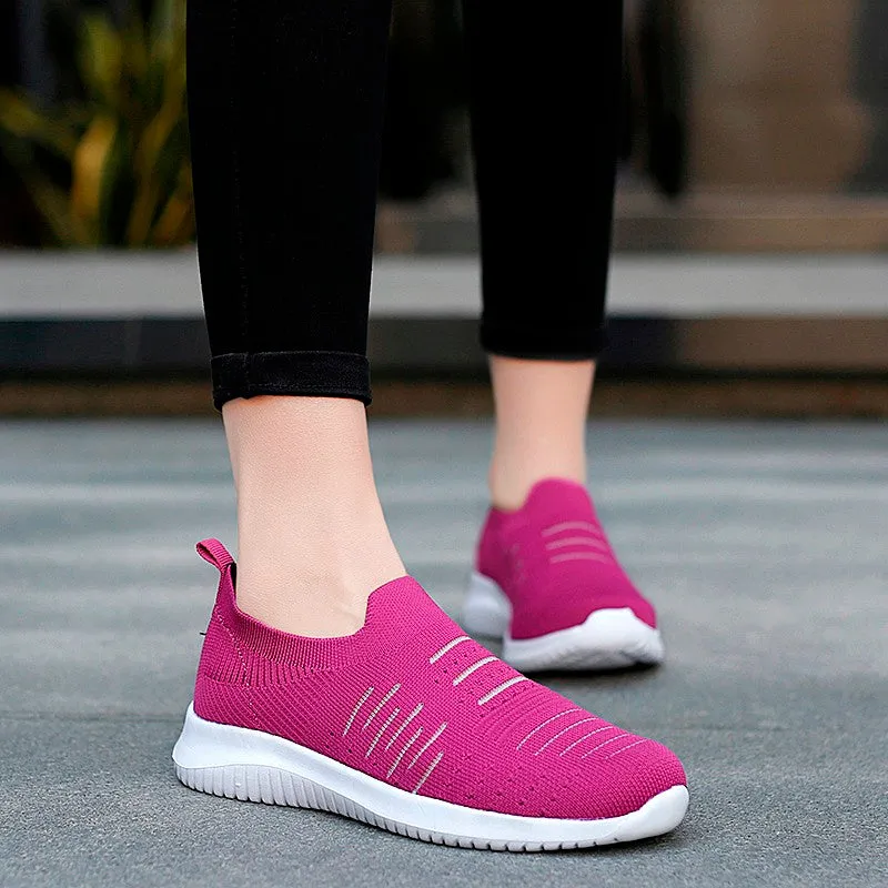 Women's spring and autumn breathable soft casual sneakers 2023