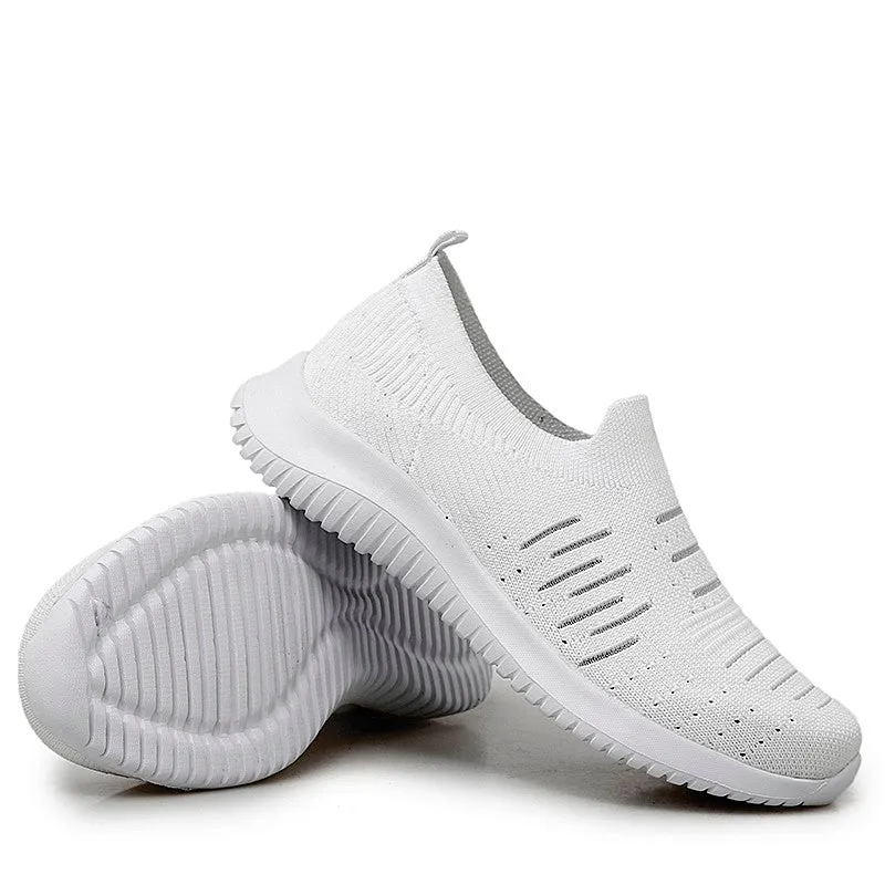 Women's spring and autumn breathable soft casual sneakers 2023