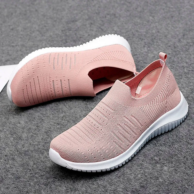 Women's spring and autumn breathable soft casual sneakers 2023