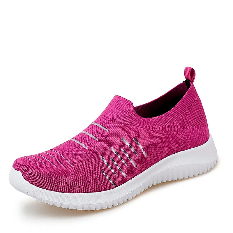 Women's spring and autumn breathable soft casual sneakers 2023