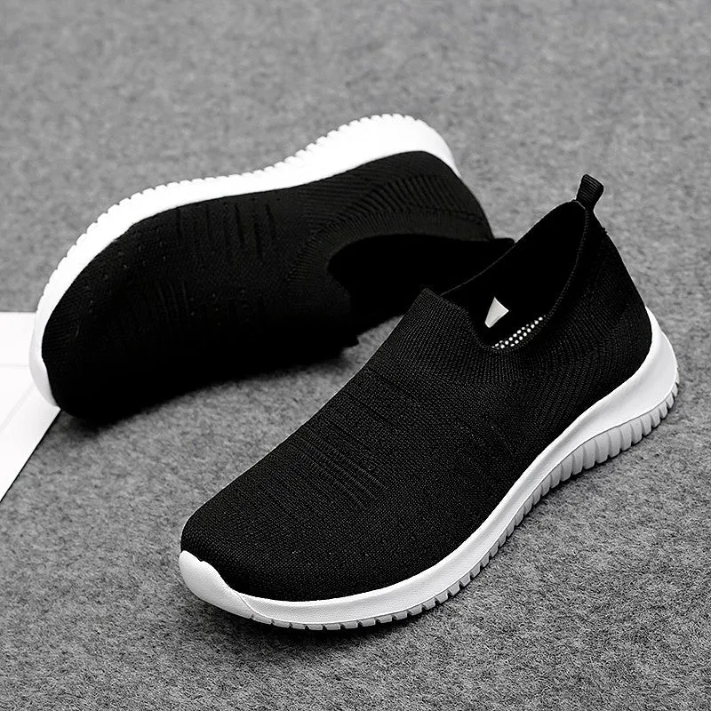 Women's spring and autumn breathable soft casual sneakers 2023