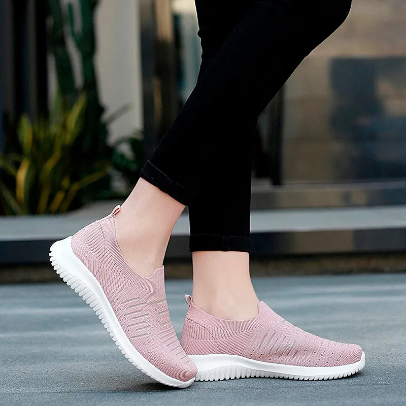 Women's spring and autumn breathable soft casual sneakers 2023