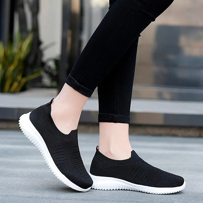 Women's spring and autumn breathable soft casual sneakers 2023