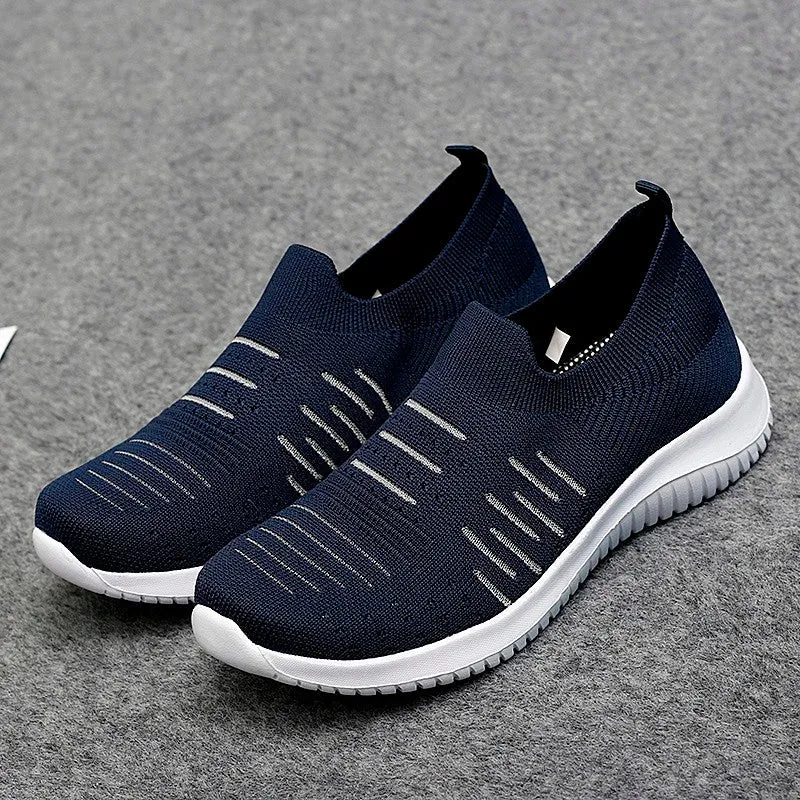 Women's spring and autumn breathable soft casual sneakers 2023