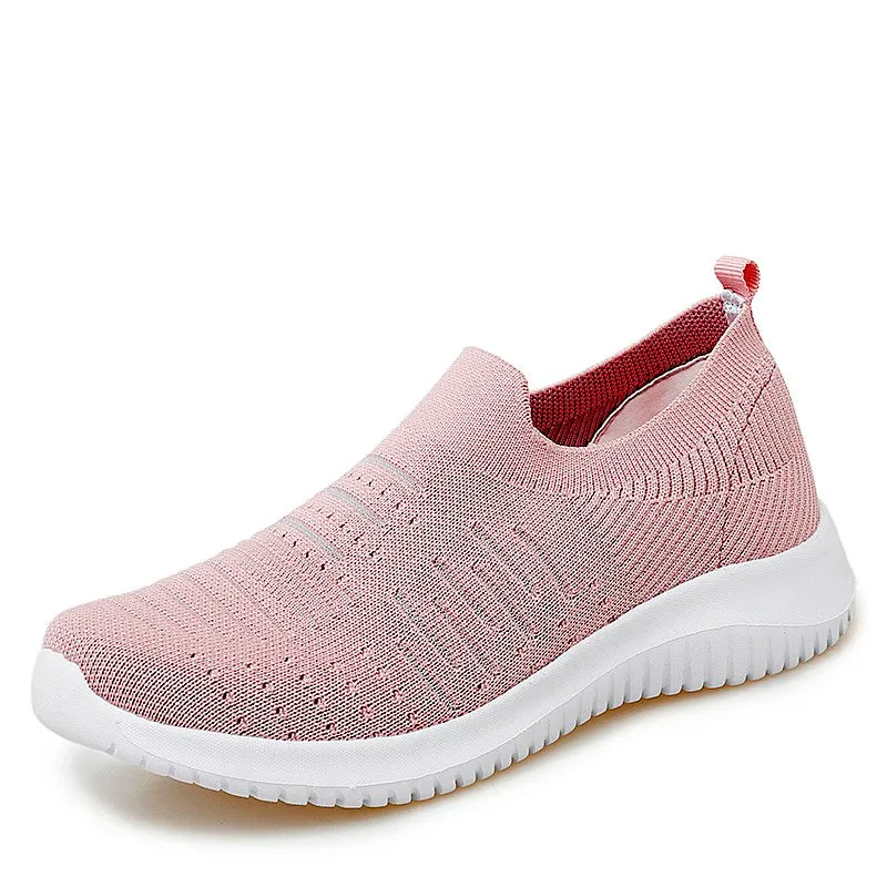 Women's spring and autumn breathable soft casual sneakers 2023