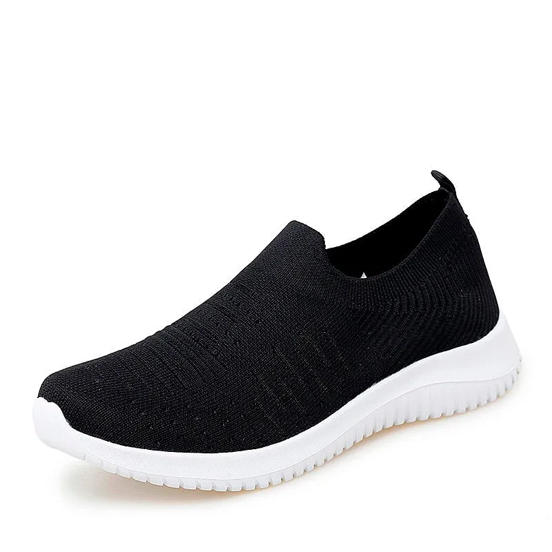 Women's spring and autumn breathable soft casual sneakers 2023