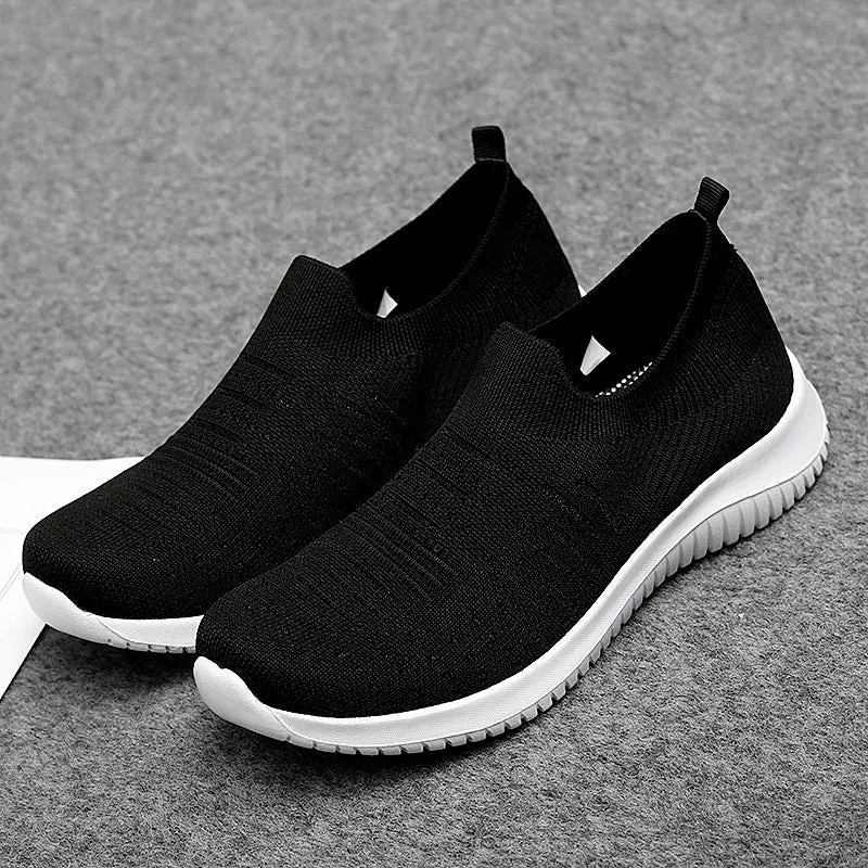 Women's spring and autumn breathable soft casual sneakers 2023