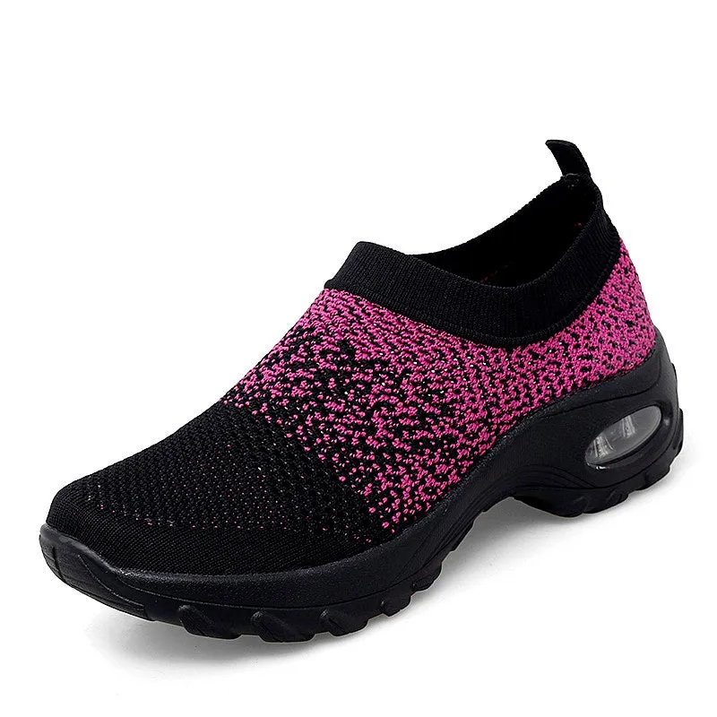 Women's summer spring breathable lightweight leisure air cushion sneakers CL